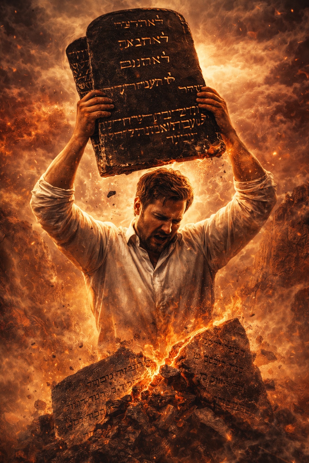 again poster
